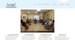 Desktop Screenshot of fibromialgia-asturias.org